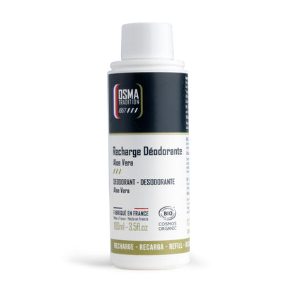 OSMA TRADITION - RECHARGE Roll on déodorant Rechargeable certifié COSMOS ORGANIC