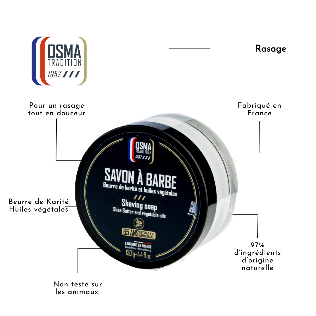 OSMA TRADITION - Coffret N°1 - Rasage Premium