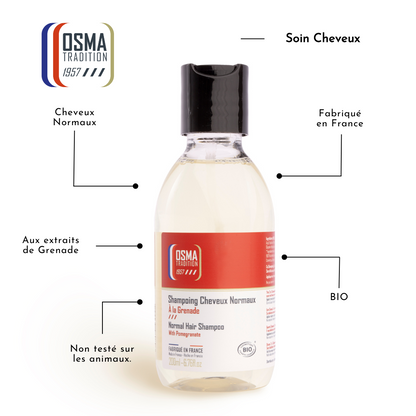 OSMA TRADITION - Shampoing Cheveux Normaux certifié ECOCERT